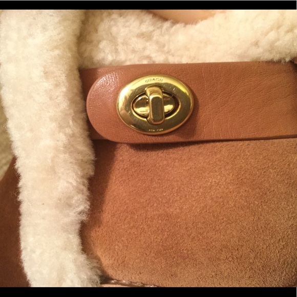 NWT Coach Kingston Wedge Booties - Picture 6 of 11